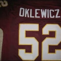Neal Olkewicz Jersey Washington Redskins Custom Throwback Football Red