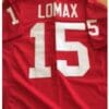 Neil Lomax Jersey St. Louis Cardinals Custom Throwback Football Red