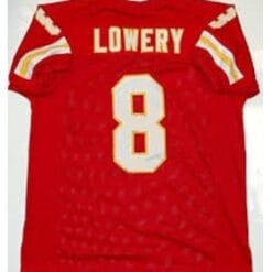 Nick Lowery Jersey Kansas City Chiefs Custom Throwback Football Red