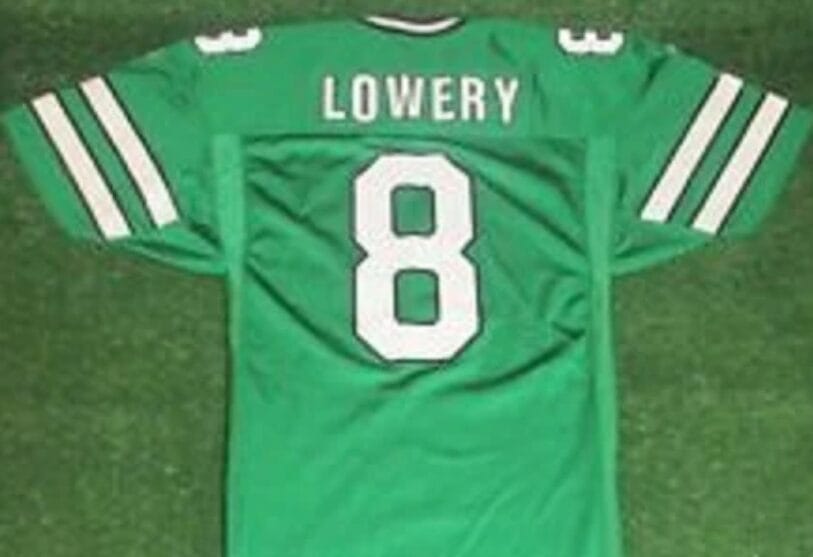 Nick Lowery Jersey New York Jets Custom Throwback Football