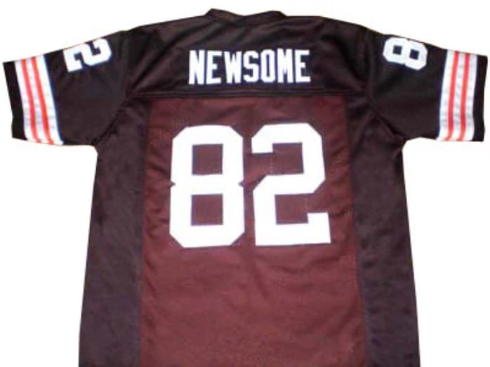 Ozzie Newsome Jersey Cleveland Browns Custom Throwback Football Brown