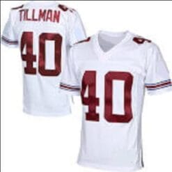 Pat Tillman Jersey Arizona Cardinals Custom Throwback Football White