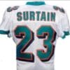 Patrick Surtain Jersey Miami Dolphins Custom Throwback Football White