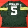 Paul Hornung Jersey Green Bay Packers Long Sleeve Vintage Style Custom Throwback Football Green