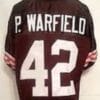 Paul Warfield Jersey Cleveland Browns Custom Throwback Football Brown