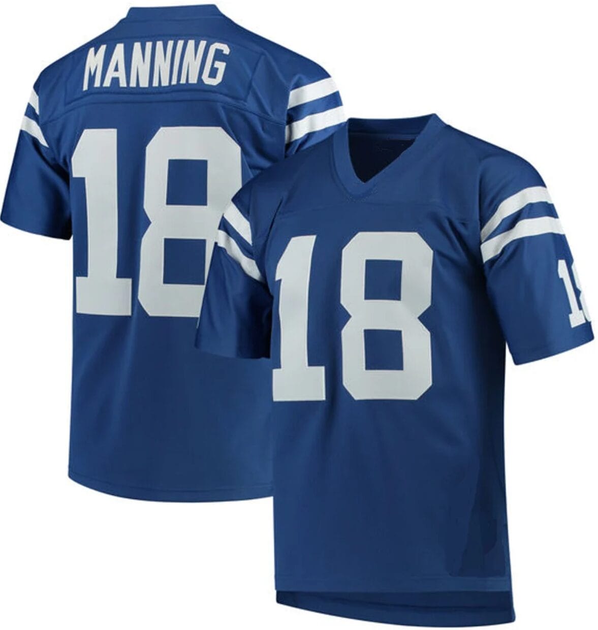 Peyton Manning Jersey Indianapolis Colts Custom Throwback Football