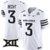 Rocco Becht Jersey #3 Iowa State Cyclones Vapor Limited College Football Stitched White Limited