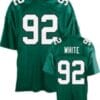 Reggie White Jersey Philadelphia Eagles Custom Throwback Football Green