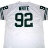 Reggie White Jersey Philadelphia Eagles Custom Throwback Football White