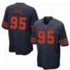 Richard Dent Jersey Chicago Bears Custom Throwback Football Navy Orange