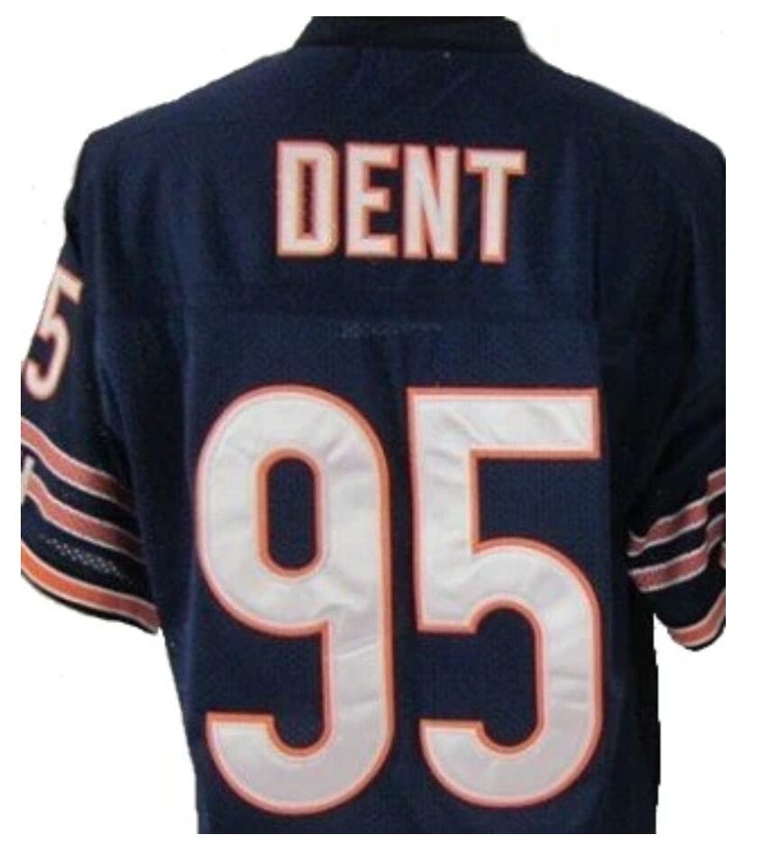 Richard Dent Jersey Chicago Bears Custom Throwback Football Navy