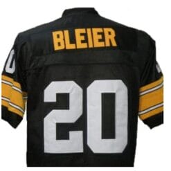 Rocky Bleier Jersey Pittsburgh Steelers Custom Throwback Football Black