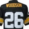 Rod Woodson Jersey Pittsburgh Steelers Custom Throwback Football Black