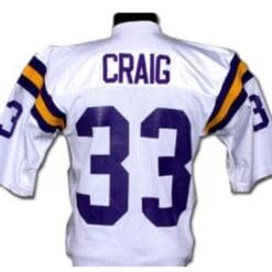Roger Craig Jersey Minnesota Vikings Custom Throwback Football