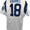Roman Gabriel Jersey Los Angeles Rams Custom Throwback Football White
