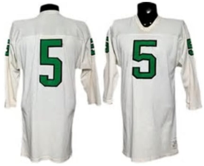 Roman Gabriel Jersey Philadelphia Eagles Long Sleeve Vintage Style Custom Throwback Football No Name On Back
