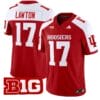 Ty Son Lawton Jersey #17 Indiana Hoosiers Vapor Limited Football Crimson Alternate
