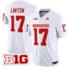 Ty Son Lawton Jersey #17 Indiana Hoosiers Vapor Limited Football White