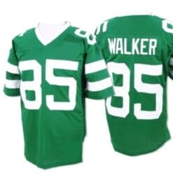 Wesley Walker Jersey New York Jets Custom Throwback Football Red