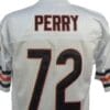 William Perry Jersey Chicago Bears Custom Throwback Football White