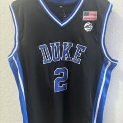 Duke Blue Devils #2 Cooper Flagg Jersey College Basketball Embroidered Black