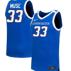 Abby Muse Jersey #33 Boise State Broncos NIL Basketball Royal