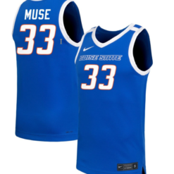 Abby Muse Jersey #33 Boise State Broncos NIL Basketball Royal