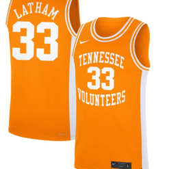Alyssa Latham Jersey #33 Tennessee Volunteers Basketball NIL Orange