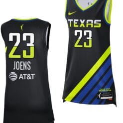 Ashley Joens Jersey Rebel Edition Dallas Wings College Basketball 2023 WNBA Draft Black #23