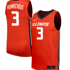 Makira Cook Jersey #3 Illinois Fighting Illini NIL Basketball Orange