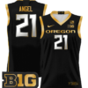 Brandon Angel Jersey #21 Oregon Ducks 2024 Lightweight Basketball