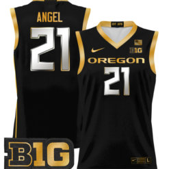 Brandon Angel Jersey #21 Oregon Ducks 2024 Lightweight Basketball
