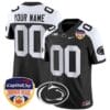 Custom Penn State Nittany Lions Jersey Name, Number Orange Bowl Patch Stitched Alternate Football