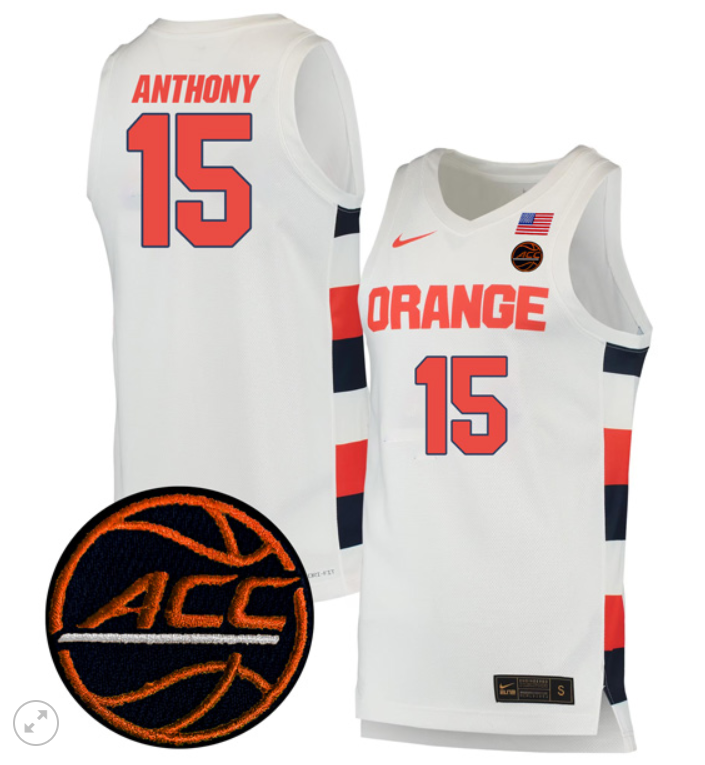 Carmelo Anthony Jersey #15 Syracuse Orange College Basketball Stiched Alumni - Image 7