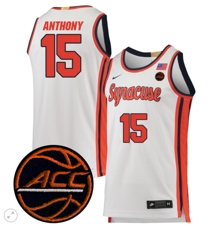 Carmelo Anthony Jersey #15 Syracuse Orange College Basketball Stiched Alumni - Image 5