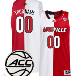 Custom Louisville Cardinals Jersey College Basketball Stiched White Red
