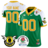 Custom Oregon Ducks Jersey 2025 Rose Bowl Vapor Football Alternate