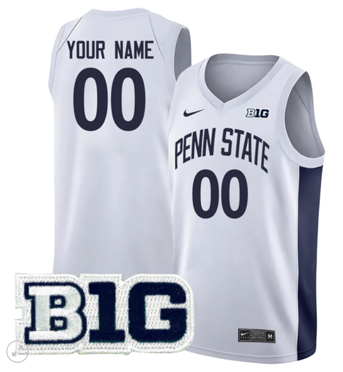 Custom Penn State Nittany Lions Jersey College Basketball Stiched Game - Image 3