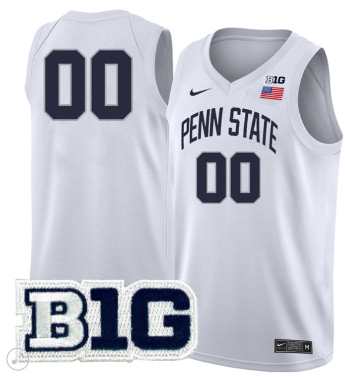 Custom Penn State Nittany Lions Jersey College Basketball Stiched Game - Image 4