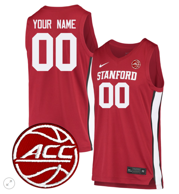 Custom Stanford Cardinal Jersey College Basketball Stiched