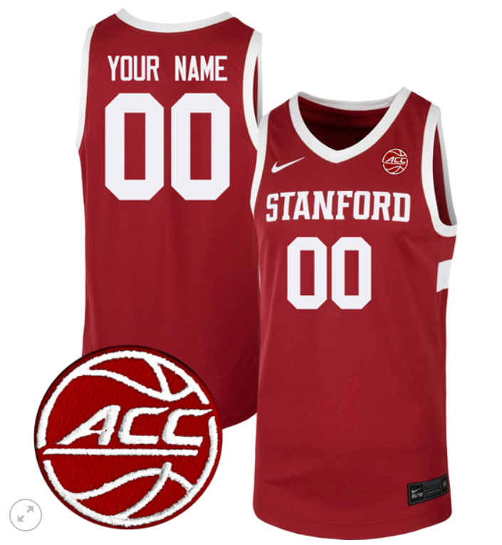 Custom Stanford Cardinal Jersey College Basketball Stiched - Image 4