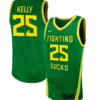Deja Kelly Jersey #25 Oregon Ducks NIL Basketball Green