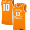 Destinee Wells Jersey #10 Tennessee Volunteers Basketball NIL Orange