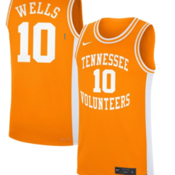 Destinee Wells Jersey #10 Tennessee Volunteers Basketball NIL Orange