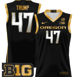 Donald Trump Jersey #47 Oregon Ducks 2024 Lightweight Basketball
