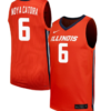 Irene Noya Catoira Jersey #6 Illinois Fighting Illini NIL Basketball Orange