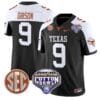 Jerrick Gibson Jersey #9 Texas Longhorns Cotton Bowl Patch Alternate Football
