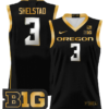 Jackson Shelstad Jersey #3 Oregon Ducks 2024 Lightweight Basketball