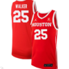 Jarace Walker Jersey #25 Houston Cougars College Basketball Stiched Red