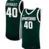 Julia Ayrault Jersey #40 Michigan State Spartans NIL Basketball Green